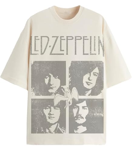 Amazon.com: Led Zeppelin Men's Physical Graffiti T-Shirt White